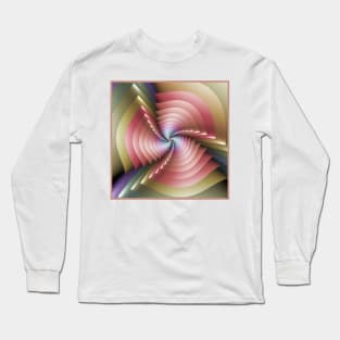 Fractal Twist Long Sleeve T-Shirt